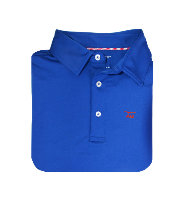 Albatross Youth Polo - Solid Royal Blue