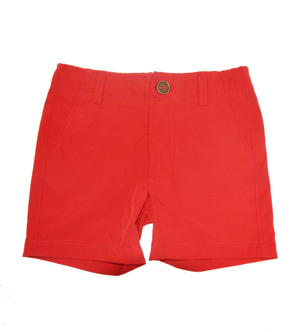 Youth Performance Short - State Red