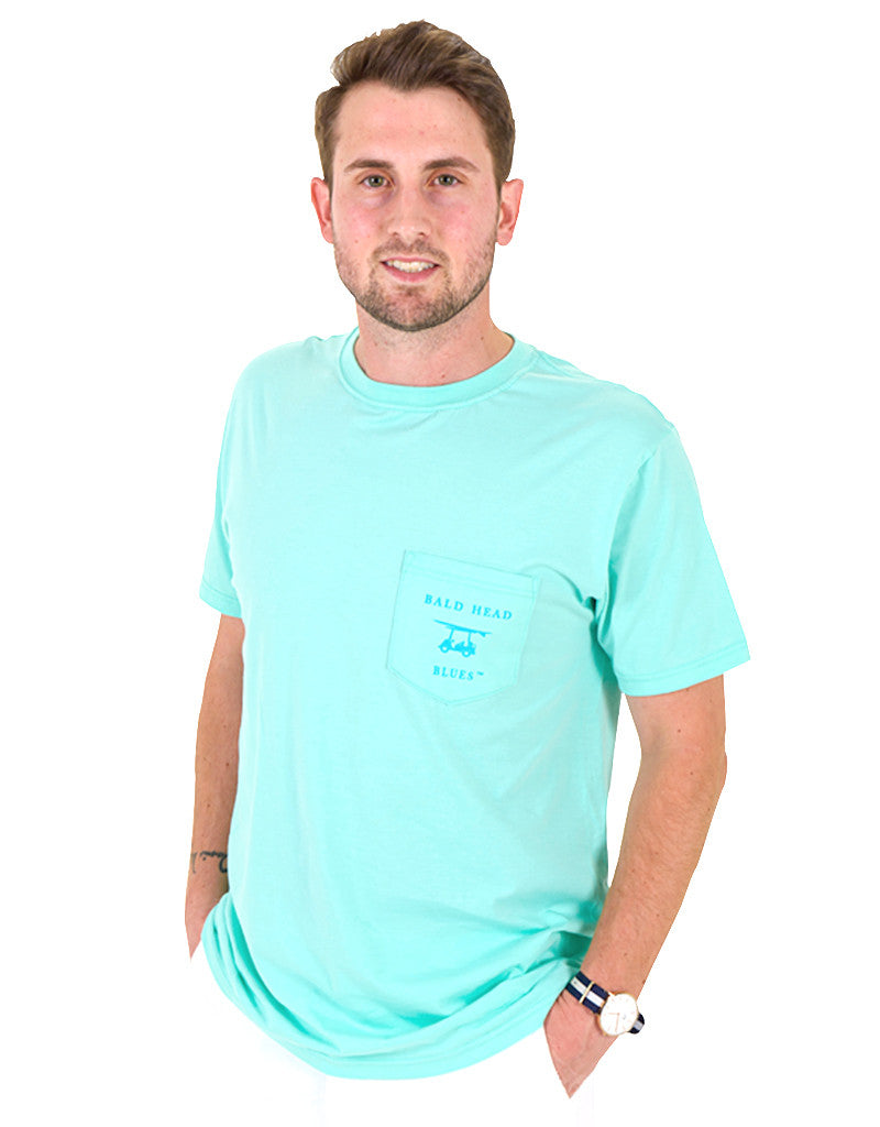 Island Tee - Short Sleeve Dog - Mint