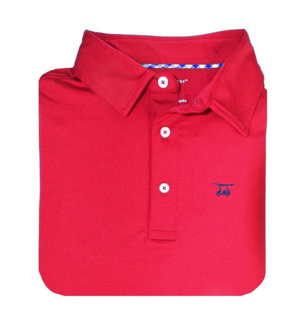Albatross Polo - Solid State Red