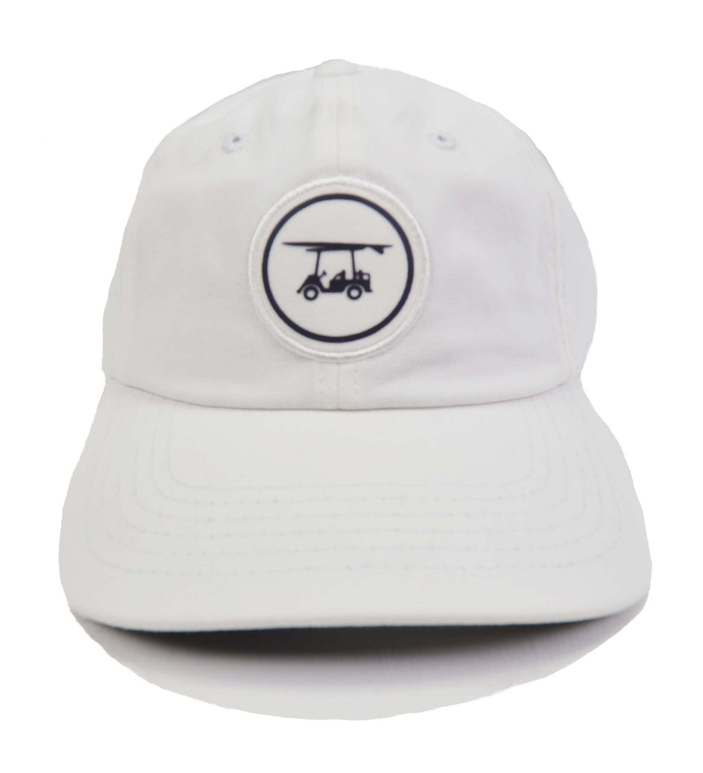 Twill Dad Cap - White