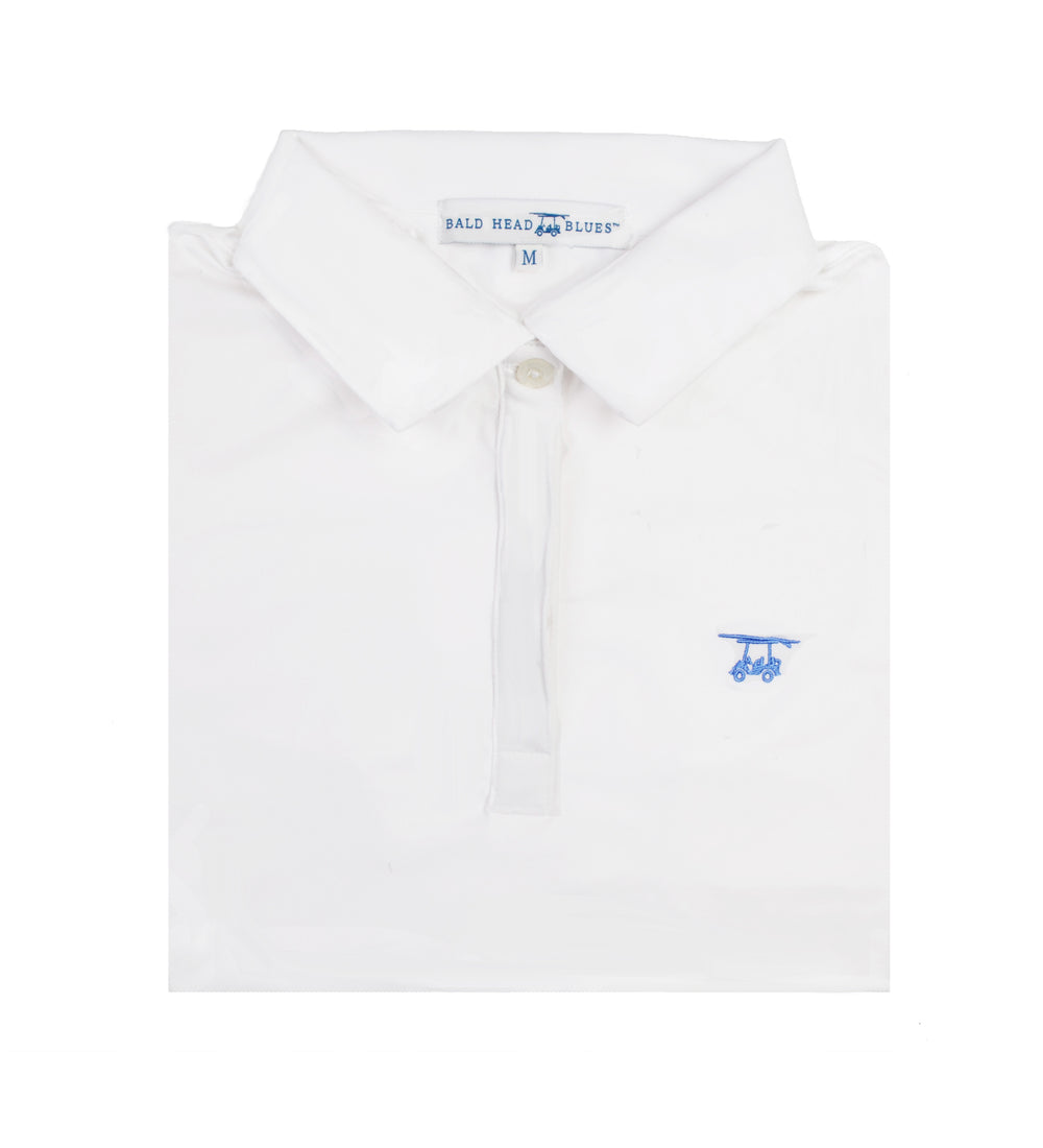 Ladies Albatross Polo - Solid White